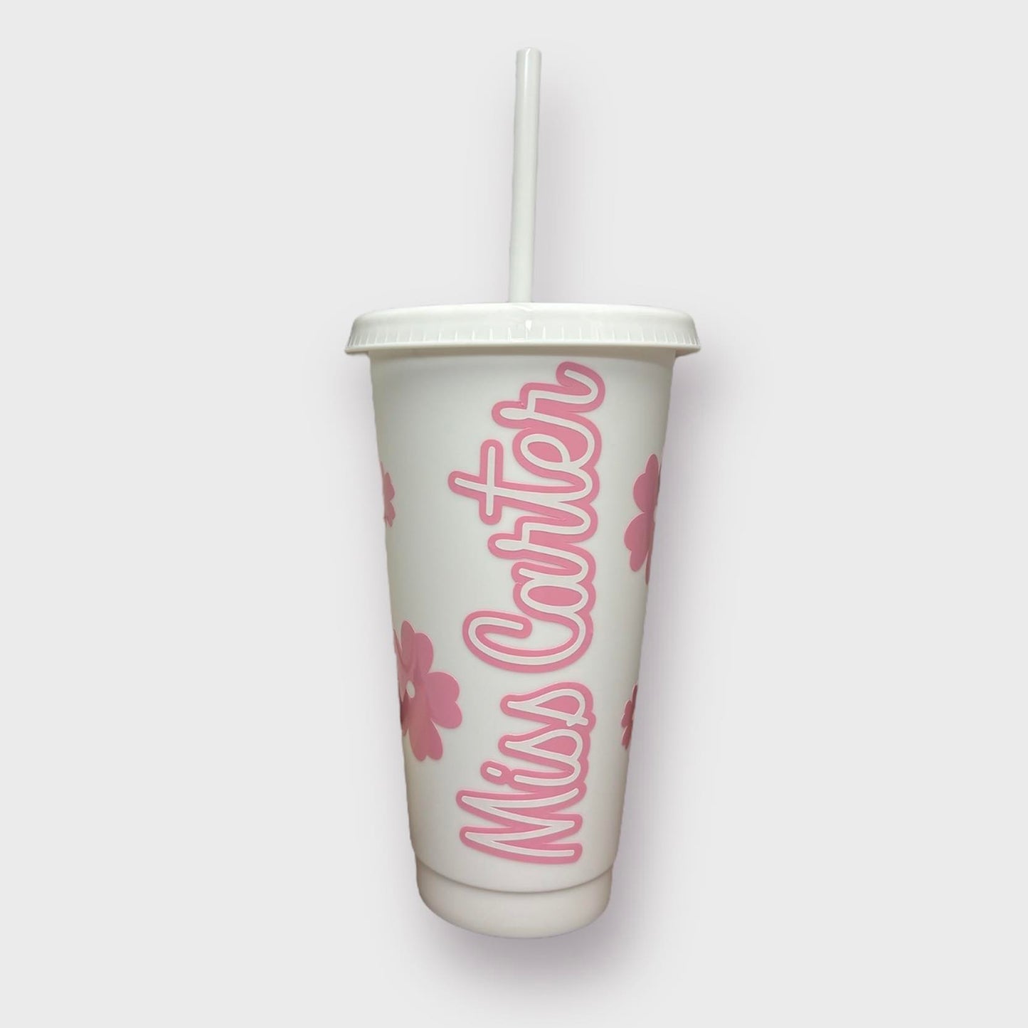 Flower Teacher Cold Cup 24oz