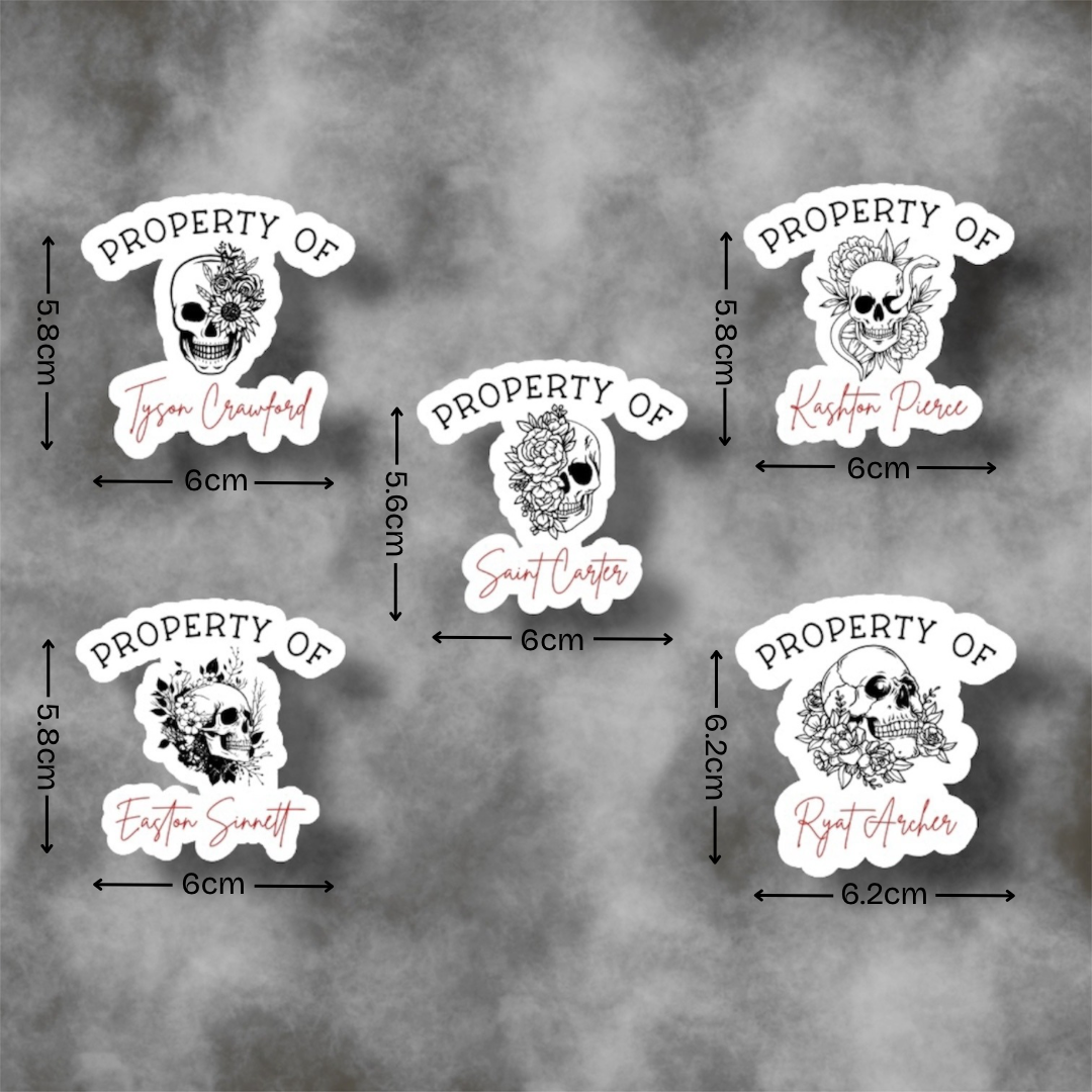 The Lords Series Stickers - OFFICIALLY LICENSED