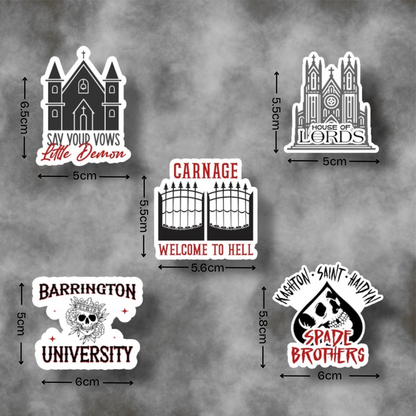The Lords Series Stickers - OFFICIALLY LICENSED