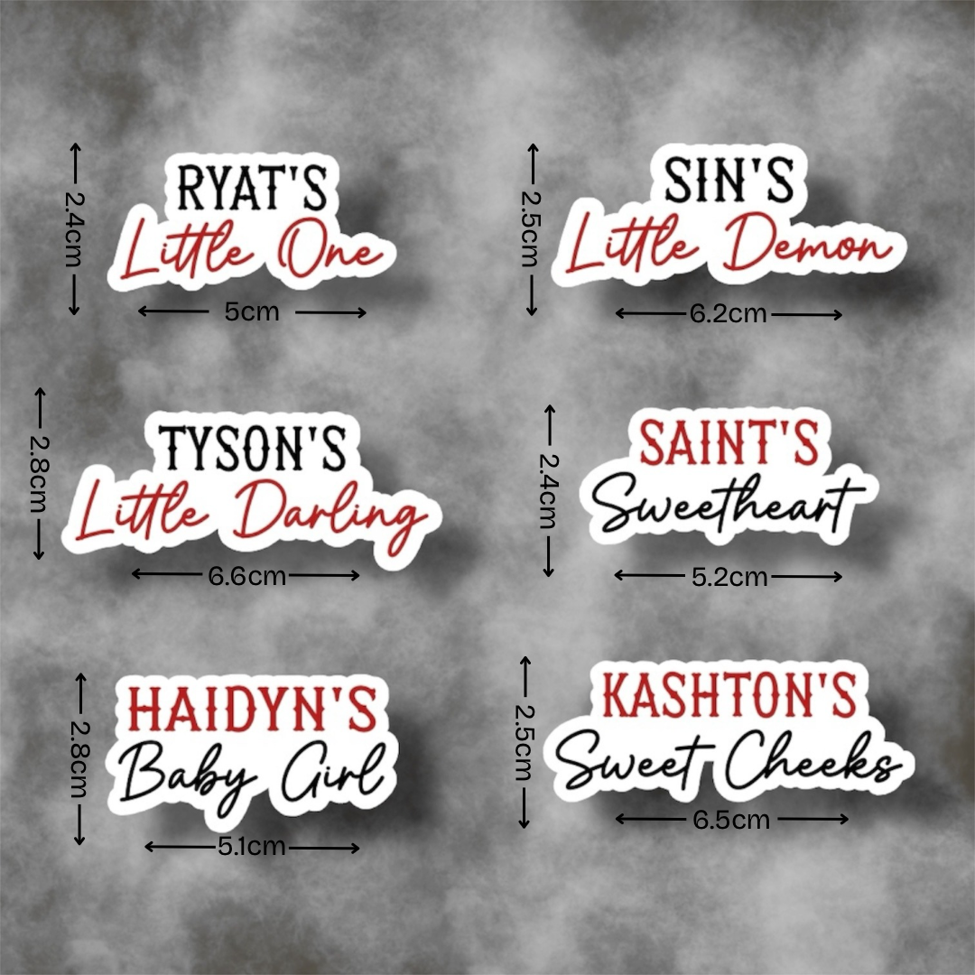 The Lords Series Stickers - OFFICIALLY LICENSED