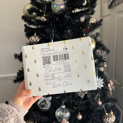 Santa Postage Label | North Pole Delivery Service