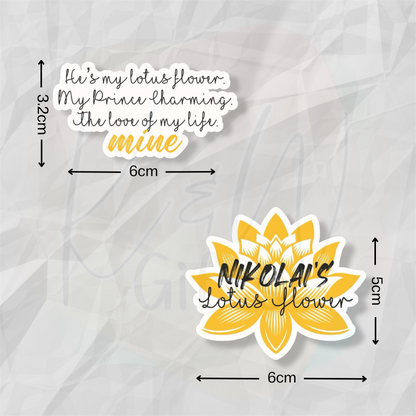 Legacy of Gods Stickers | OFFICIALLY LICENSED | Rina Kent