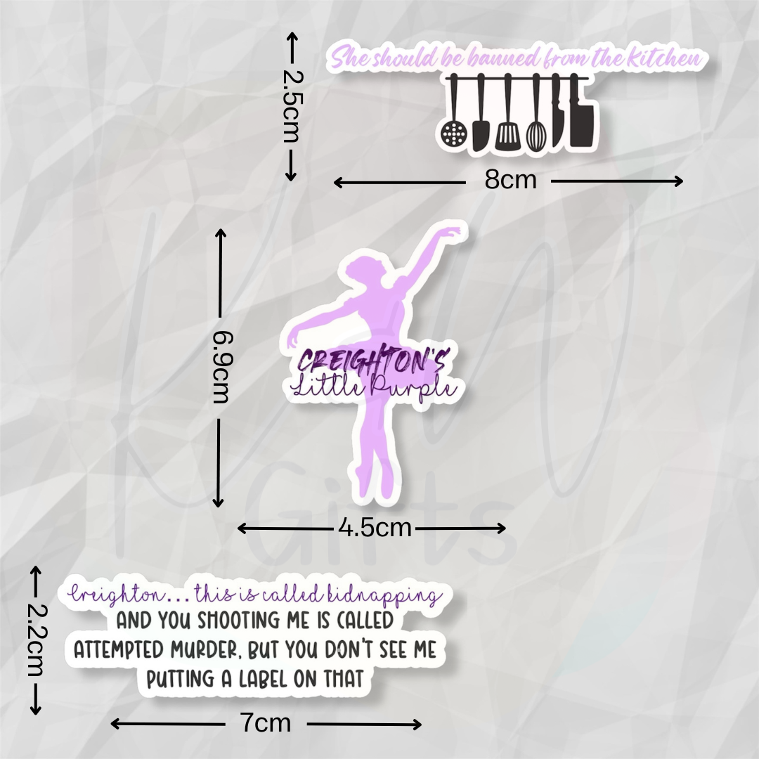 Legacy of Gods Stickers | OFFICIALLY LICENSED | Rina Kent
