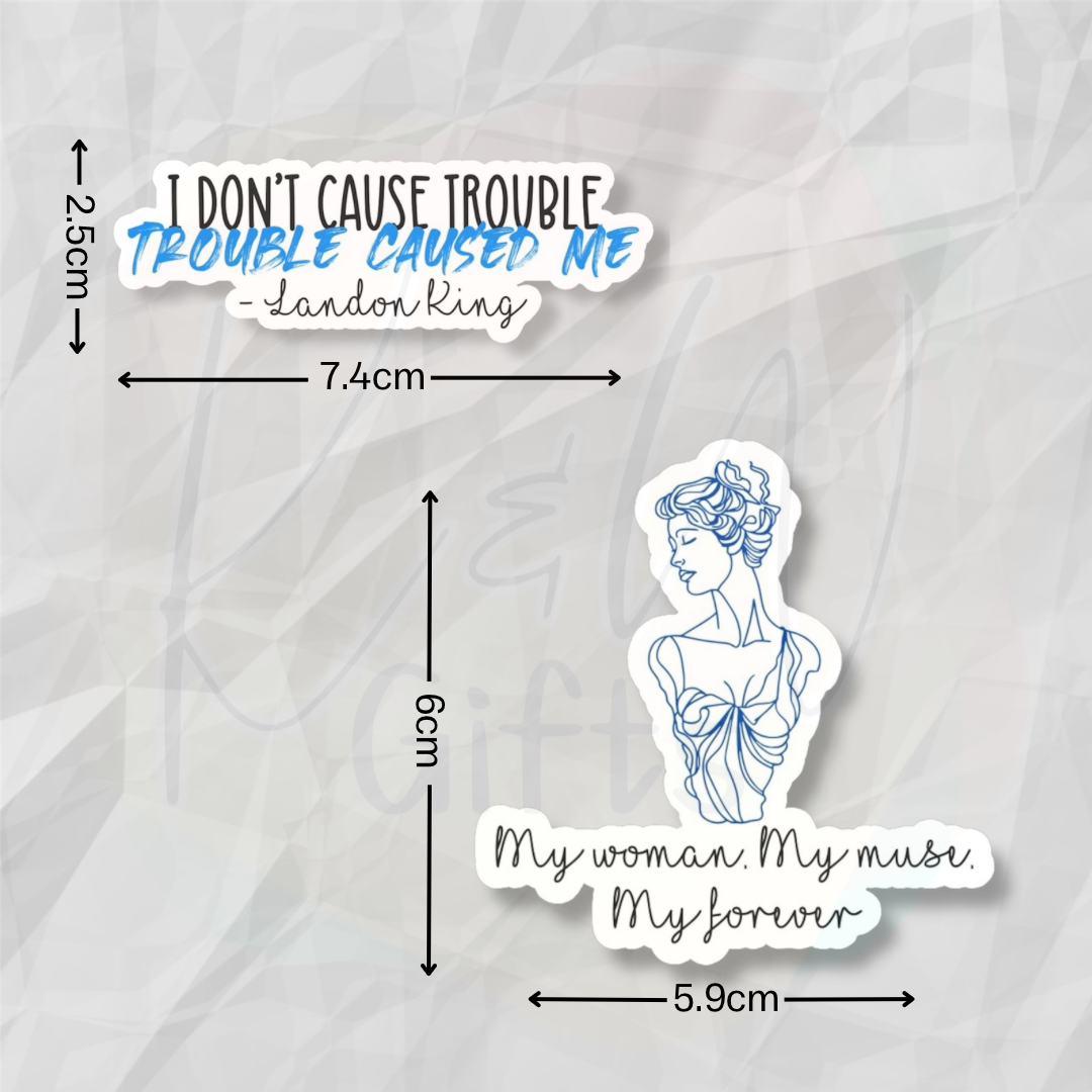 Legacy of Gods Stickers | OFFICIALLY LICENSED | Rina Kent