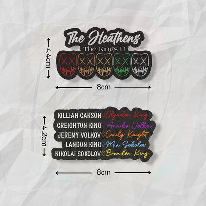Legacy of Gods Stickers | OFFICIALLY LICENSED | Rina Kent