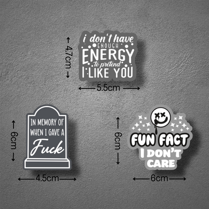 Adult Sarcastic Stickers