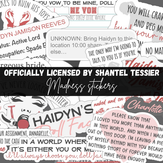 Madness stickers | OFFICIALLY LICENSED