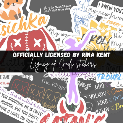 Legacy of Gods Stickers | OFFICIALLY LICENSED