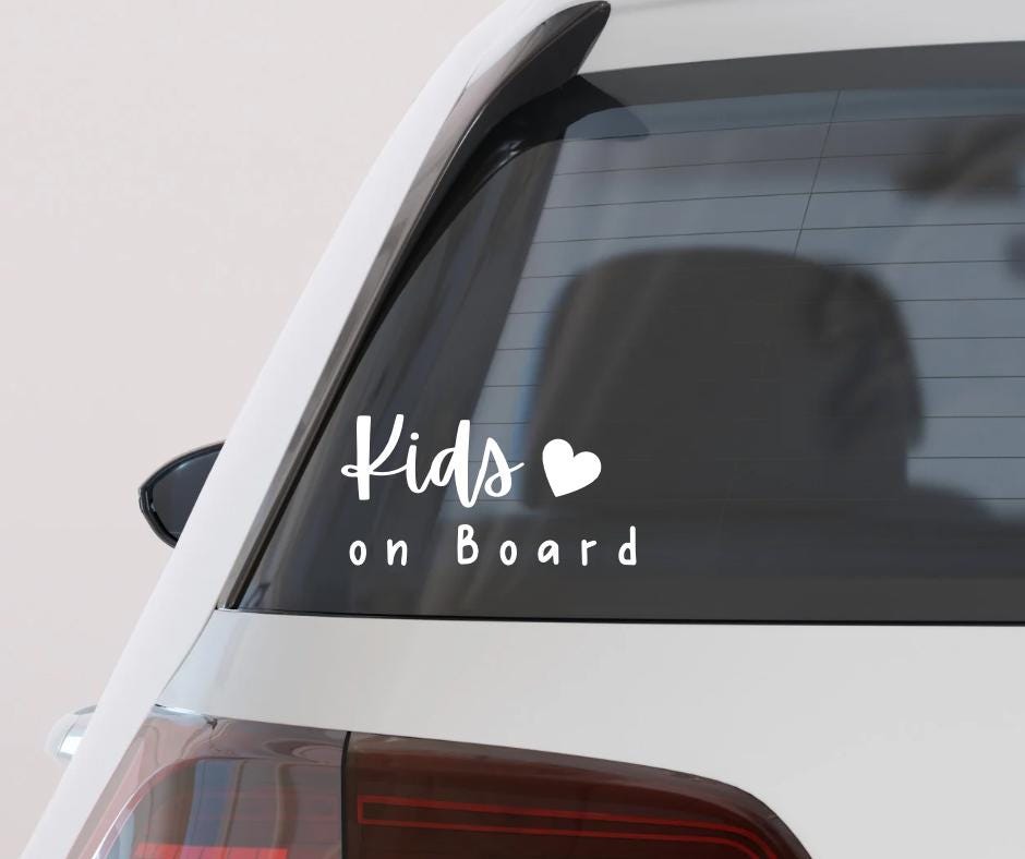 Baby on Board vinyl decal