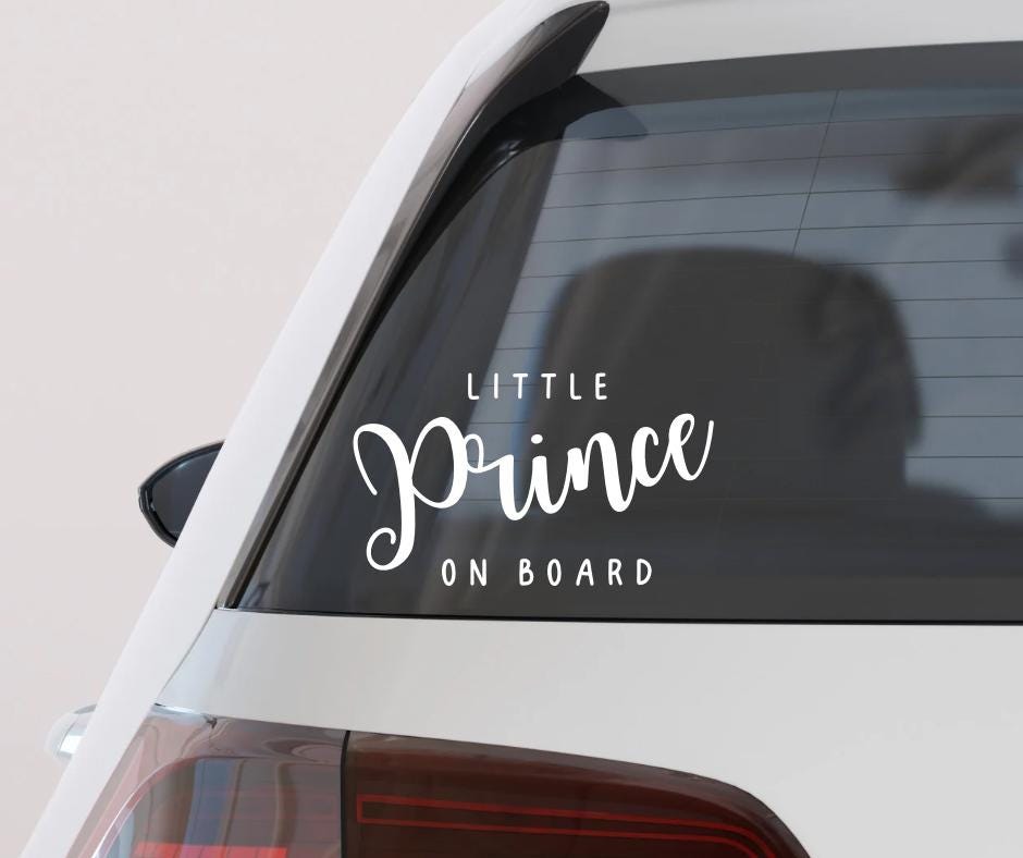 Baby on Board vinyl decal