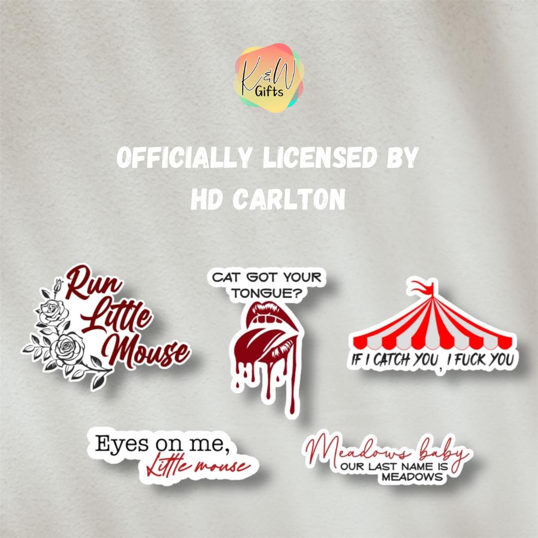 Individual Haunting Adeline Stickers | OFFICIALLY LICENSED | Large Sticker | HD Carlton