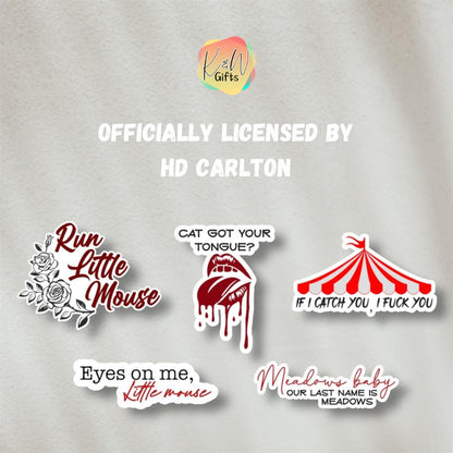 Individual Haunting Adeline Stickers | OFFICIALLY LICENSED | Large Sticker | HD Carlton